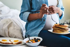 mother's diet during pregnancy